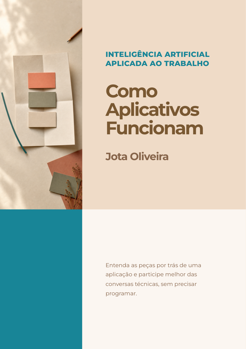 Capa do livro Como Aplicativos Funcionam, de Jota Oliveira